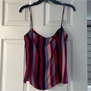 Reformation Multicolor Striped Tank Top